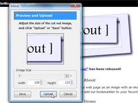 Upload, copy or save it