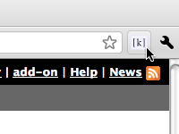 Start kwout on a page